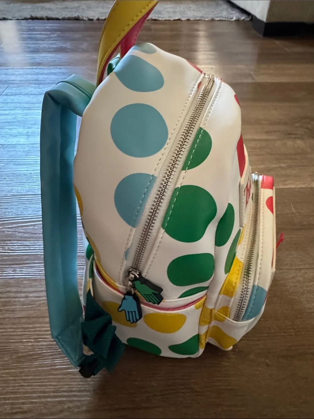 NWT Hasbro Gaming backpack Twister Kids Polka Dot Backpack